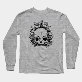 Crystal Skull Long Sleeve T-Shirt